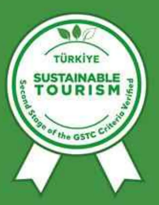 Türkiye Sustainable Tourism badge: Second Stage of the GSTC Criteria Verified